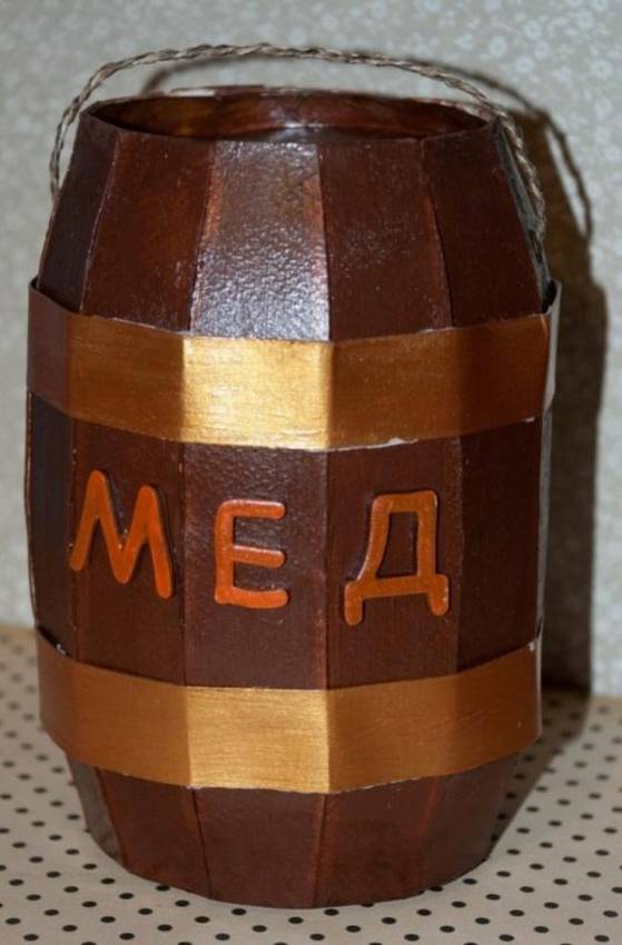 Бочонок меда своими руками из