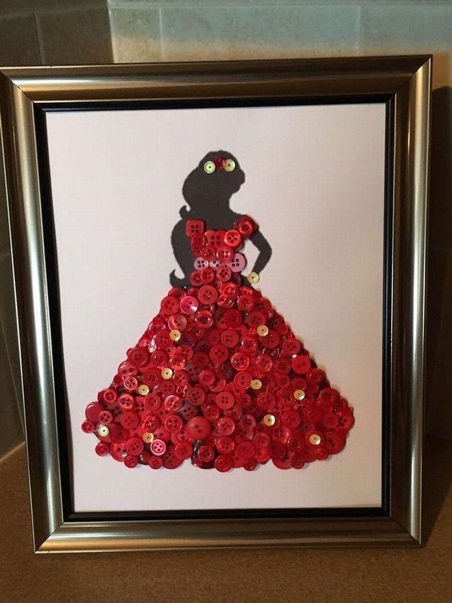 Платья из пуговиц. 10 самых