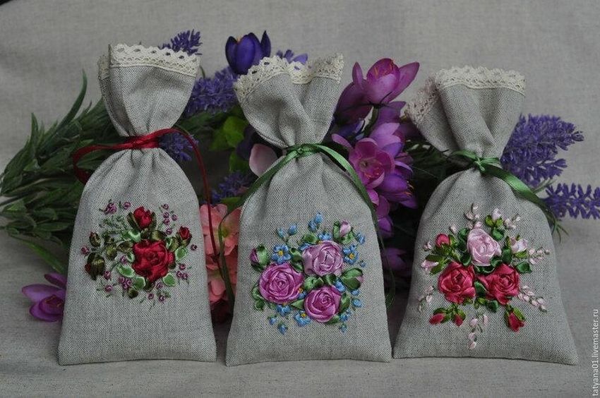 Мешочки из мешковины для подарков