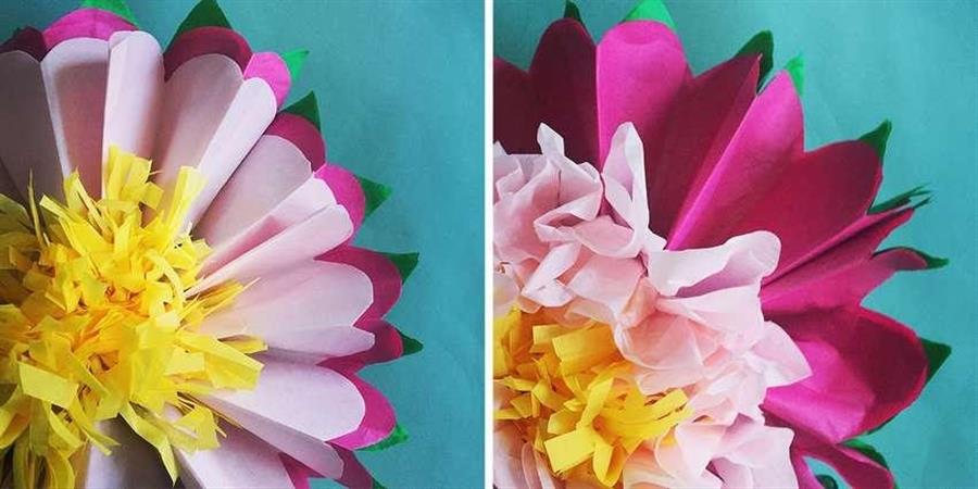 Красивые цветы из салфеток своими