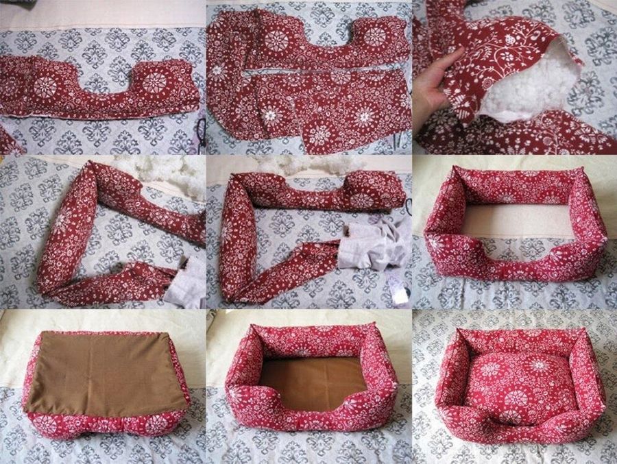 Своими руками «Лежанка для кошки