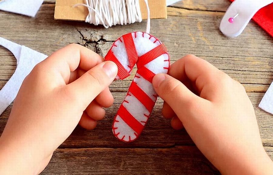 Как сделать елочную игрушку из