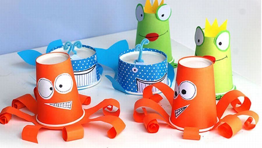Игрушка из стаканчика своими руками