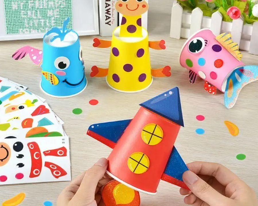 Игрушка из стаканчика своими руками