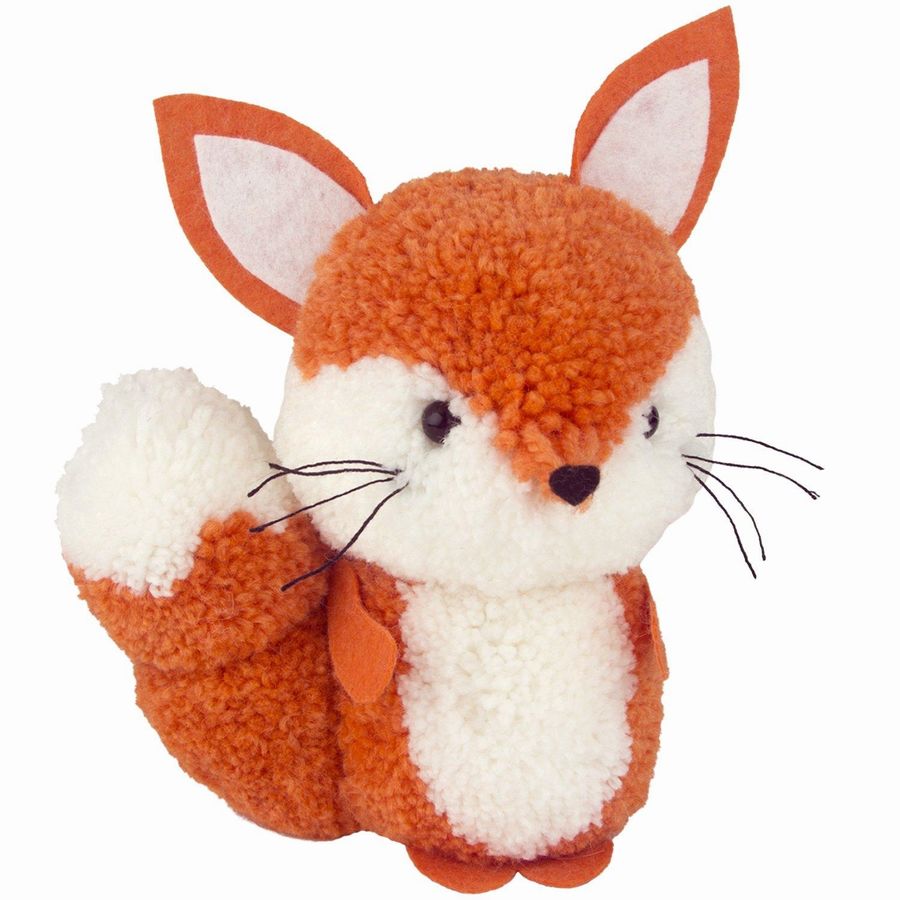 КЛАСС! Игрушки из помпонов для