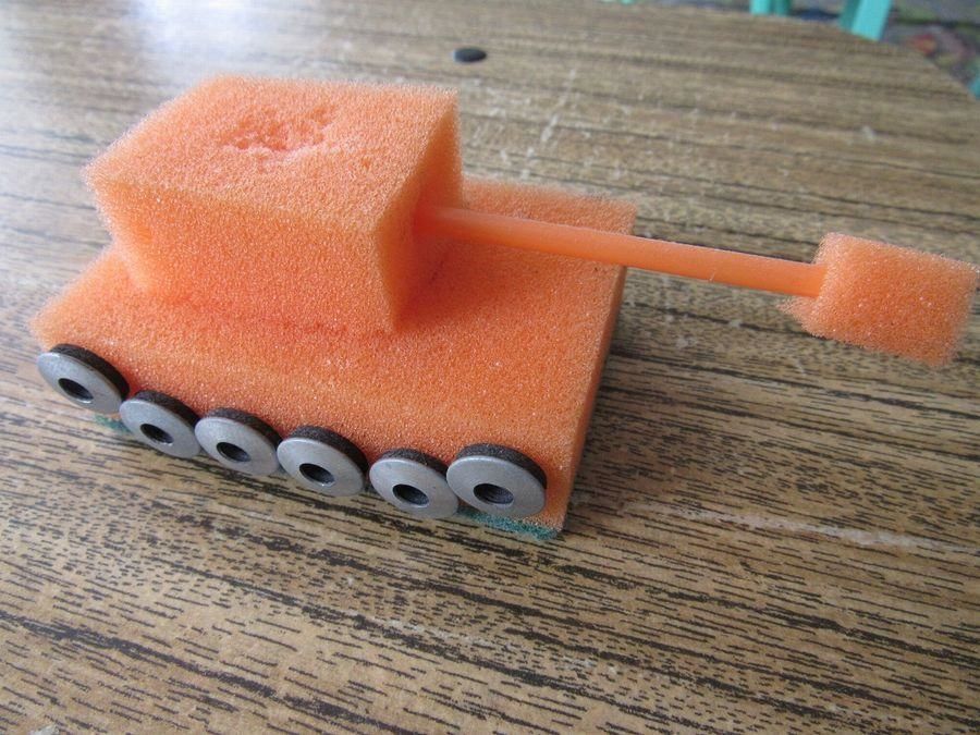 ВАУ! Игрушки из поролона своими