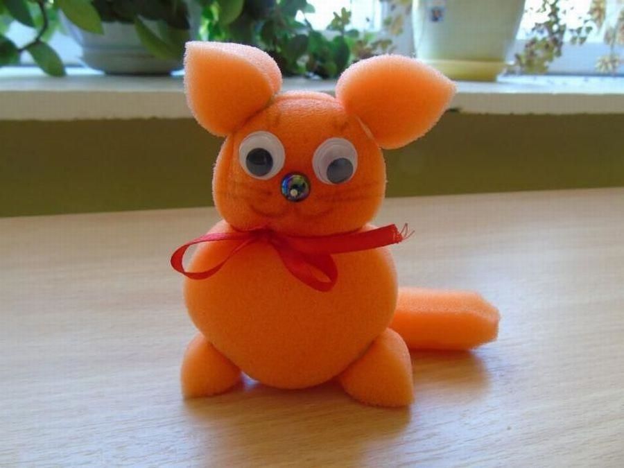 ВАУ! Игрушки из поролона своими