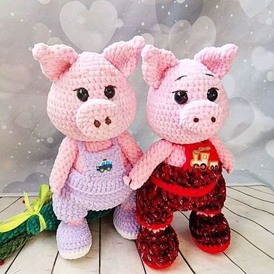 Игрушки своими руками – поросенок