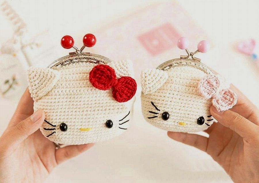 Как связать кошелек крючком: 10