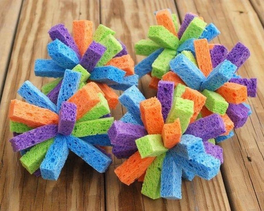 ВАУ! Игрушки из губки своими