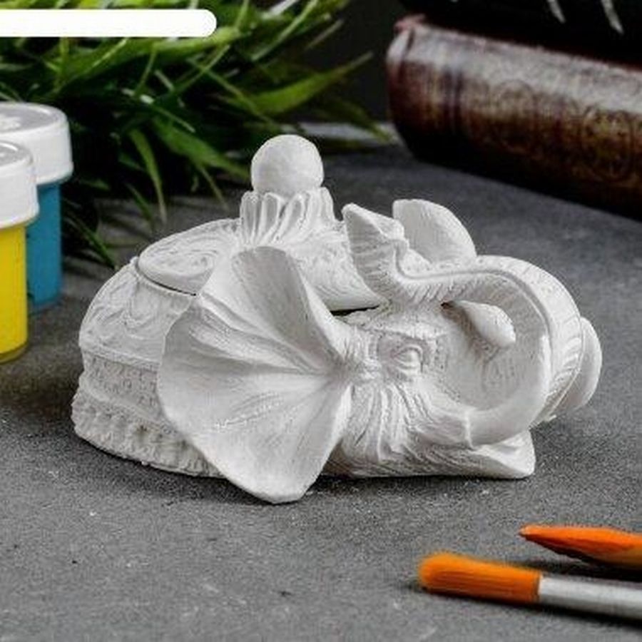 Крепкие шкатулки из гипса. Наша