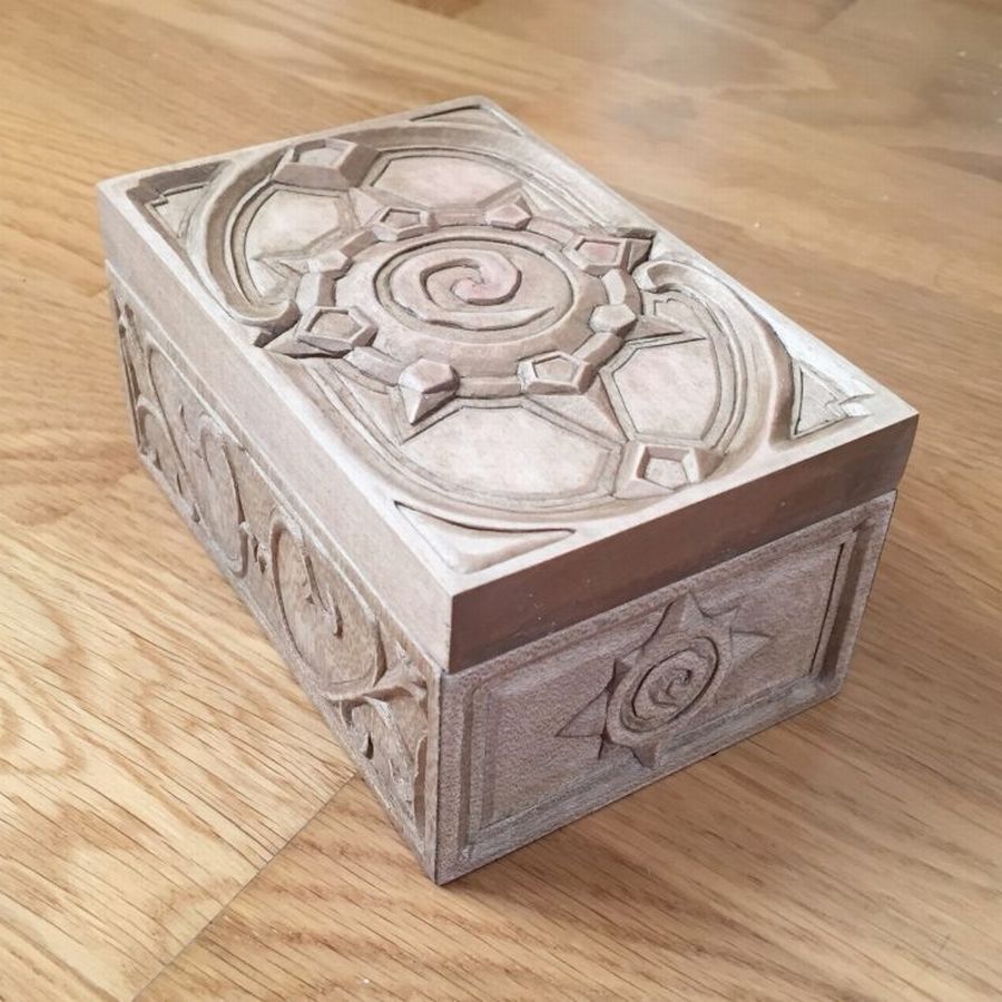 Крепкие шкатулки из гипса. Наша