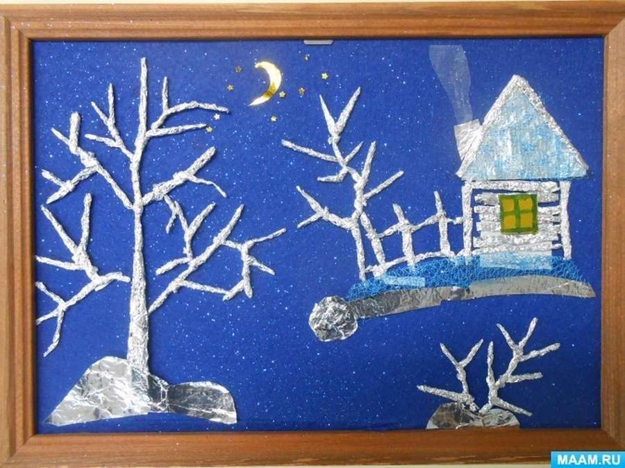 КЛАСС! Аппликация из фольги: 10