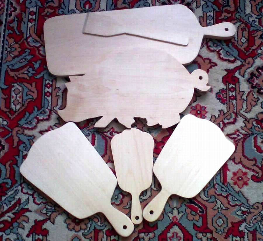 Разделочные доски из дерева (древесины)