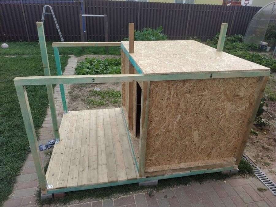 Будка для собаки лайки 