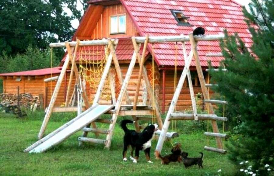 Площадка для горки - фото