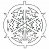 10 трафаретов (вытынанки) снежинки на окно своими руками