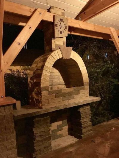Мангал с арочной крышей в беседку своими руками❕